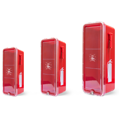 5lb, 10lb and 20lb All-Weather Series Plastic Cabinet, Red