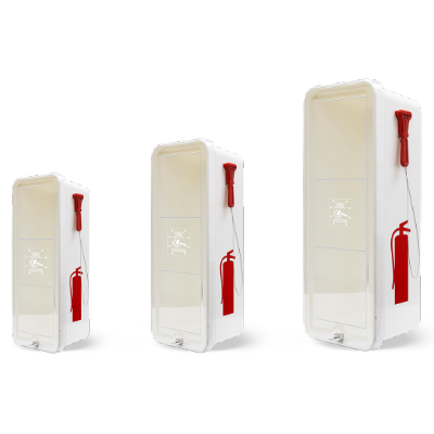 5lb, 10lb and 20lb All-Weather Series Plastic Cabinet, White